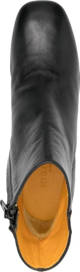 Mara bini 60mm leren enkellaarzen Zwart - Foto 4