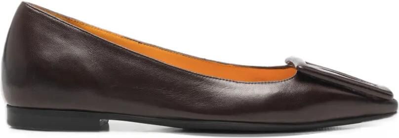 Mara bini buckle-detail ballet flats Bruin