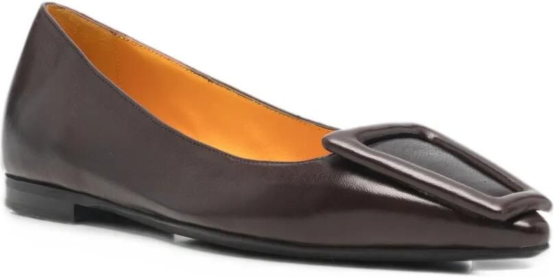 Mara bini buckle-detail ballet flats Bruin - Foto 2
