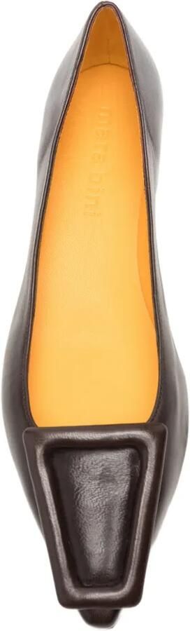 Mara bini buckle-detail ballet flats Bruin - Foto 4