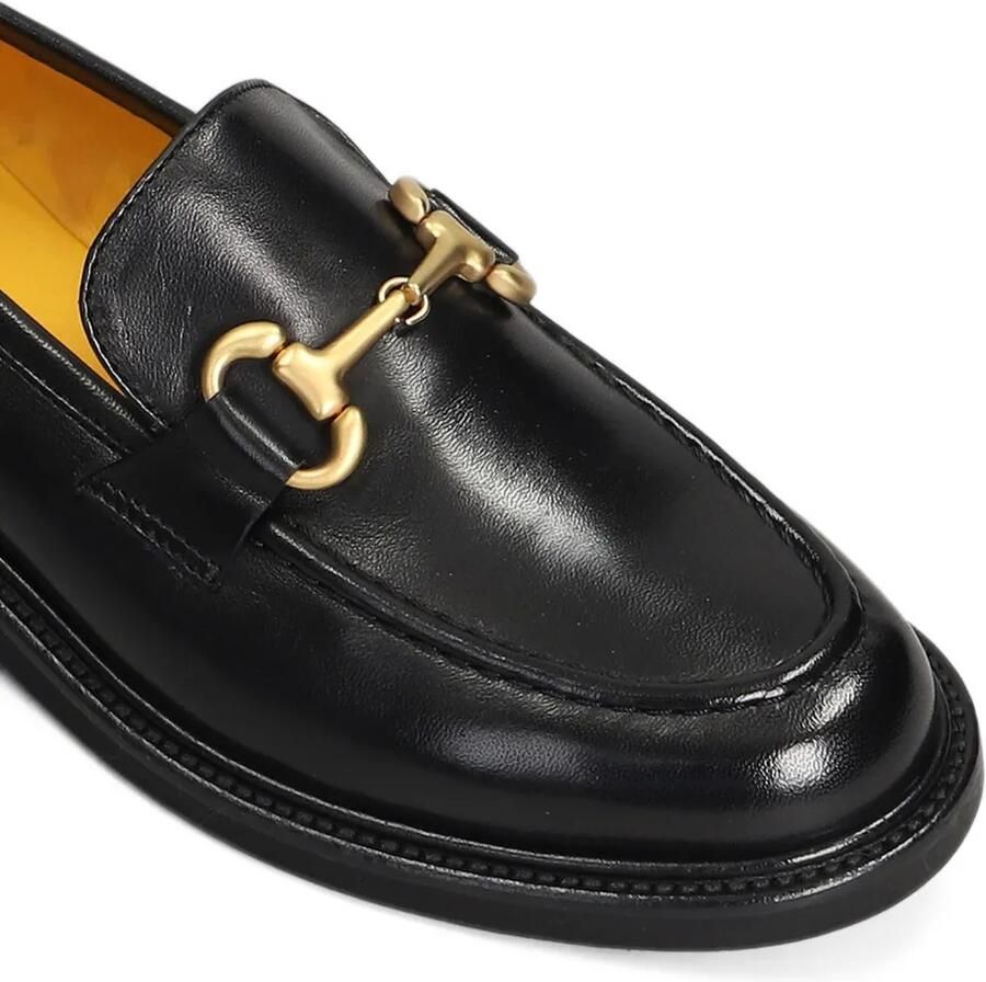 Mara bini buckle-detail leather loafers Zwart - Foto 2