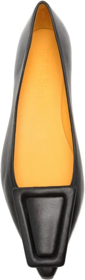 Mara bini buckle-detail pointed-toe ballet flats Zwart - Foto 4