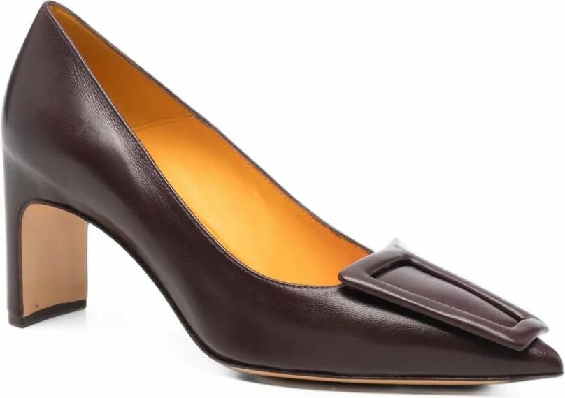 Mara bini buckle-detail pointed-toe pumps Bruin - Foto 3