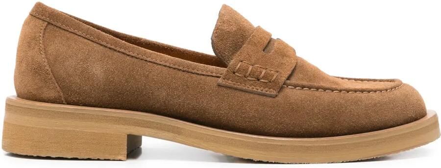 Mara bini Frida suède loafers Bruin