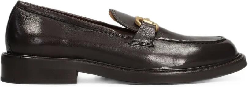 Mara bini Horsebit leren loafers Bruin