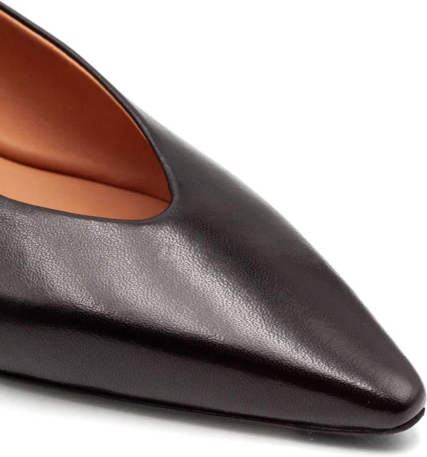 Mara bini Leren pumps met toelopende neus Zwart - Foto 2