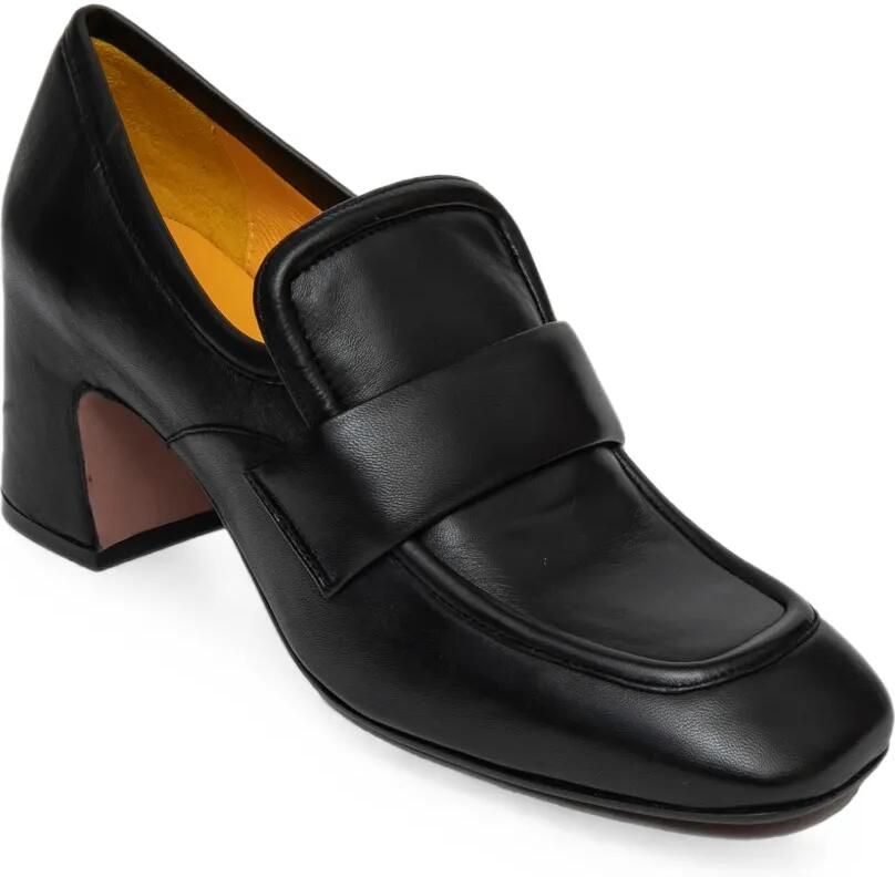 Mara bini Perla pumps met blokhak Zwart