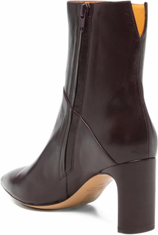Mara bini pointed-toe leather ankle boots Bruin - Foto 4