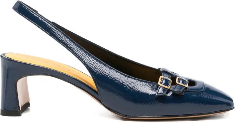 Mara bini Pumps met gesp en uitgesneden details Blauw