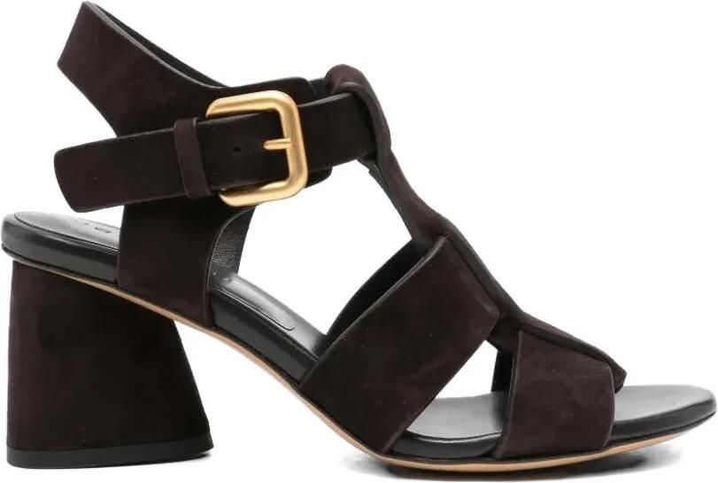 Mara bini Sandalen met bandjes Bruin