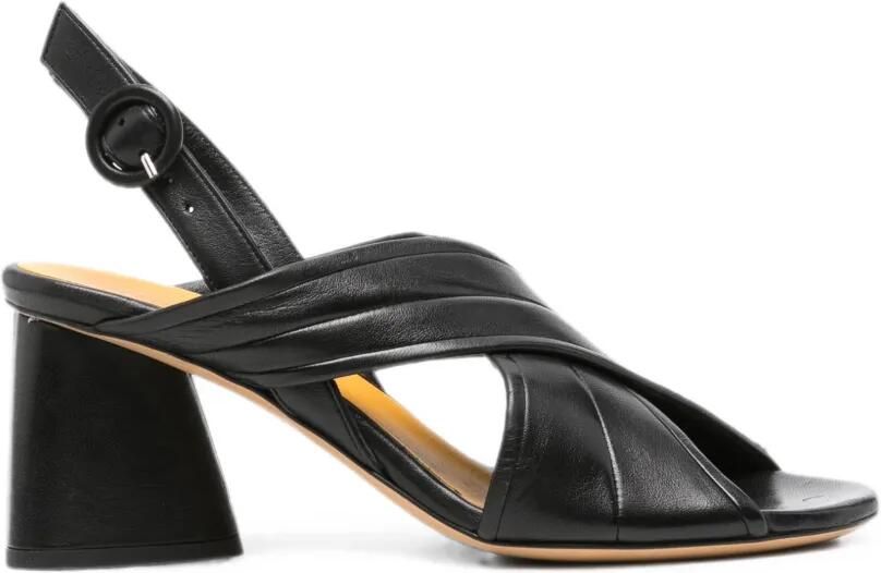 Mara bini Sandalen met bandjes Zwart