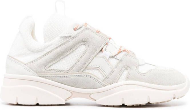 ISABEL MARANT Kindsayh sneakers met vlakken Beige