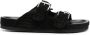 MARANT Lekson leren sandalen Zwart - Thumbnail 1
