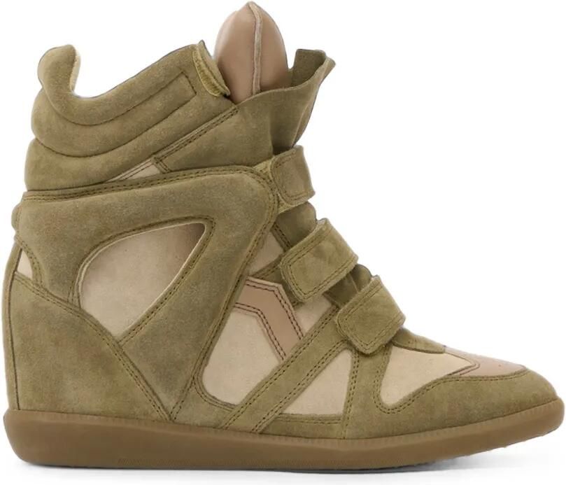 MARANT Bekett sneakers met sleehak Groen