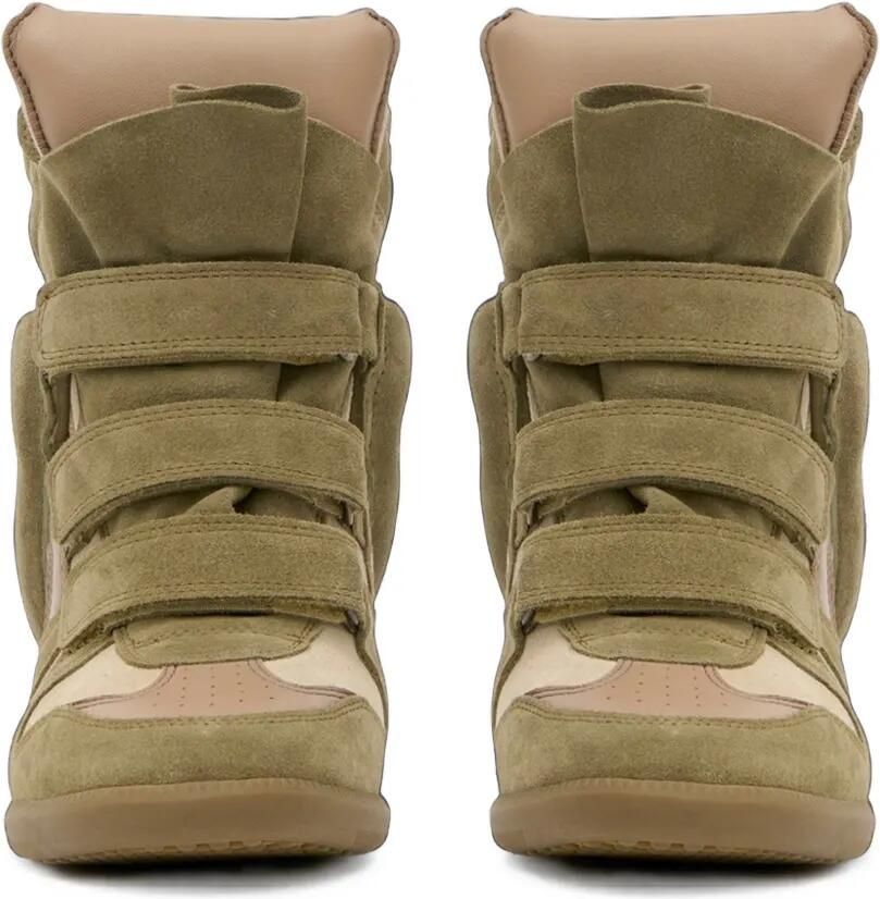 MARANT Bekett sneakers met sleehak Groen - Foto 2
