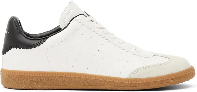 MARANT Brycy low-top sneakers van glad leer Wit