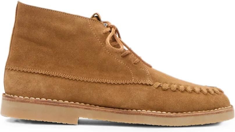 MARANT Dersee suède desert boots met veters Beige