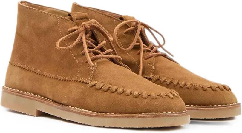MARANT Dersee suède desert boots met veters Beige - Foto 4