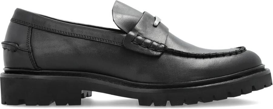 MARANT Frezzah leren loafers Zwart