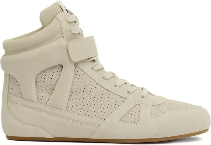 MARANT Sennyh high-top leren sneakers Beige