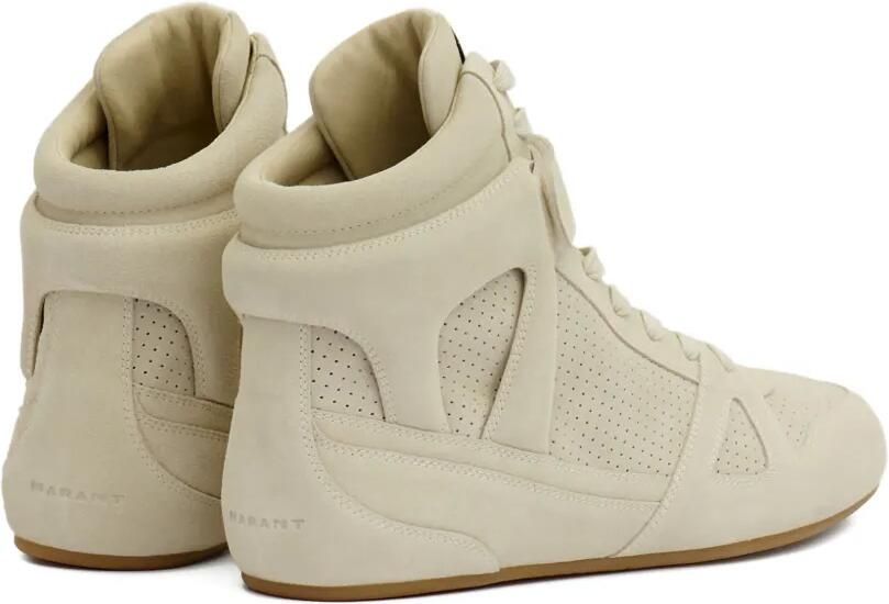 MARANT Sennyh high-top leren sneakers Beige - Foto 4