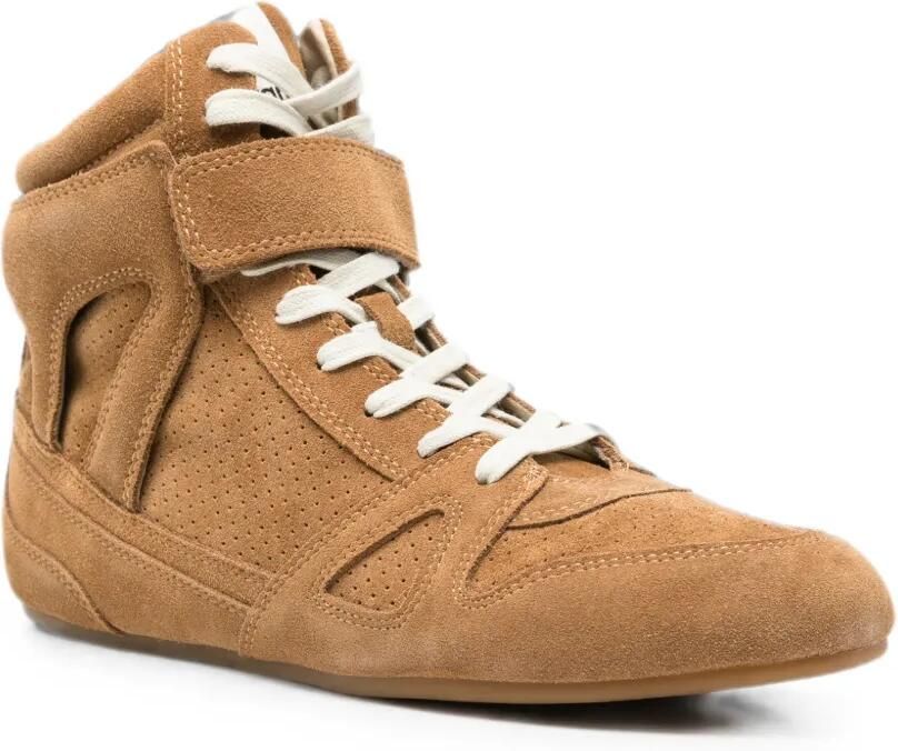MARANT Sneakers met klittenband en geperforeerde details Bruin - Foto 2