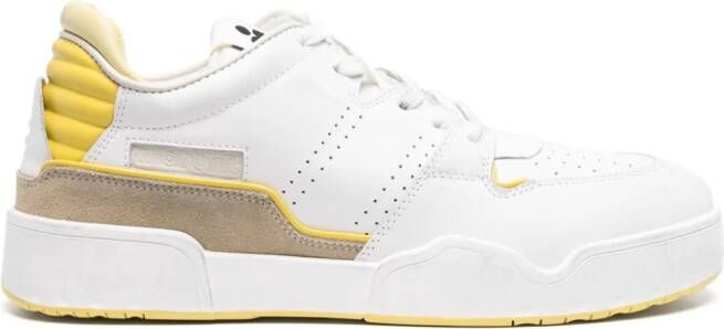 MARANT Emreeh leren sneakers Wit