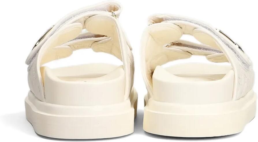 Marc Ellis Calipso 002 gewatteerde sandalen met logoplakkaat Wit - Foto 4