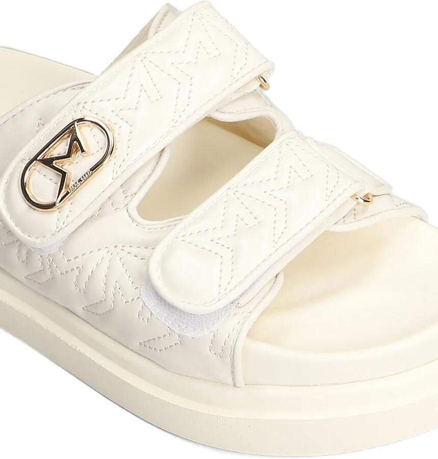 Marc Ellis Calipso 002 gewatteerde sandalen met logoplakkaat Wit - Foto 2