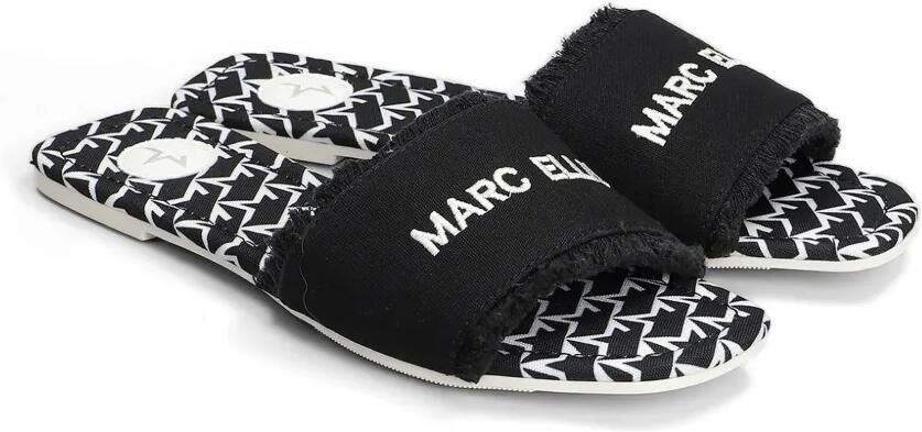 Marc Ellis Zela sandalen met geborduurd logo Zwart - Foto 3