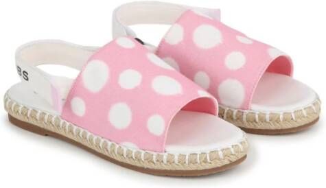 Marc Jacobs Kids Sandalen met stippen Roze