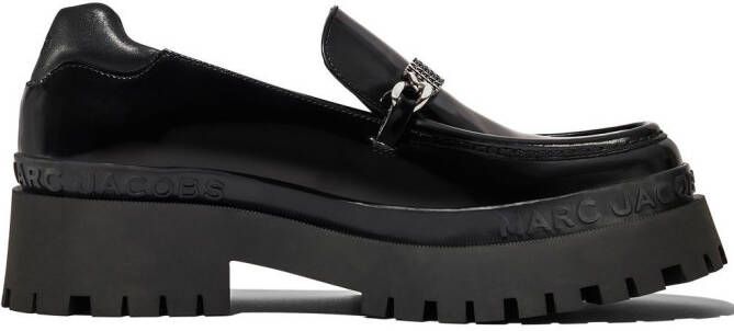 Marc Jacobs The Loafer loafers met plateauzool Zwart