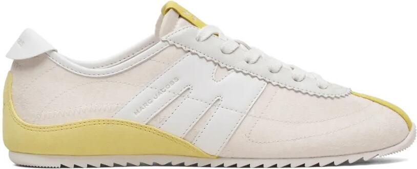 Marc Jacobs The Brushed 400 Bleecker Runner satijnen sneakers Beige
