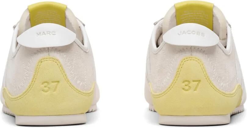 Marc Jacobs The Brushed 400 Bleecker Runner satijnen sneakers Beige - Foto 4