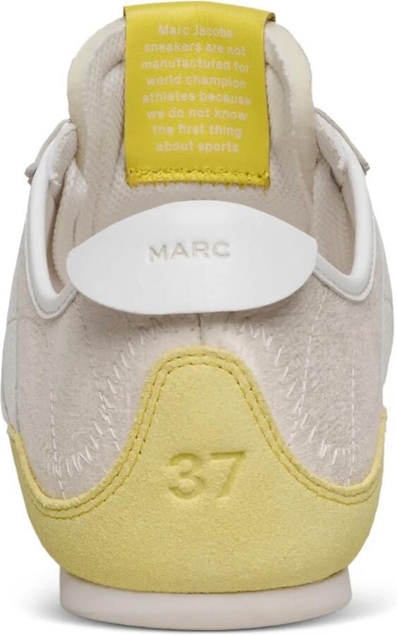 Marc Jacobs The Brushed 400 Bleecker Runner satijnen sneakers Beige - Foto 3