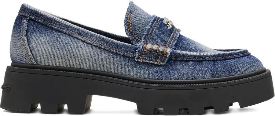 Marc Jacobs Denim Frankie loafers Blauw