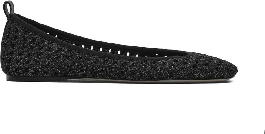 Marc Jacobs Gehaakte ballerina's met veters Zwart