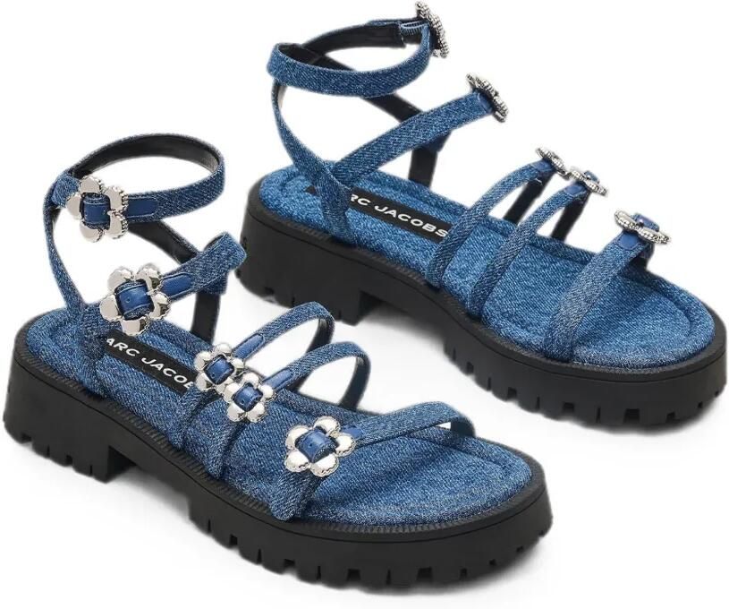 Marc Jacobs Gladiator Kiki platte sandalen met gespsluiting Blauw - Foto 3