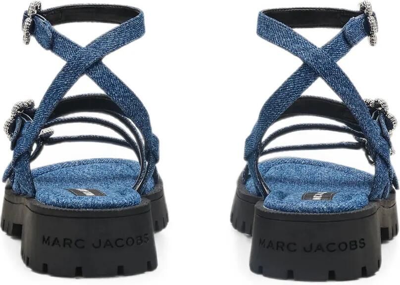 Marc Jacobs Gladiator Kiki platte sandalen met gespsluiting Blauw - Foto 4