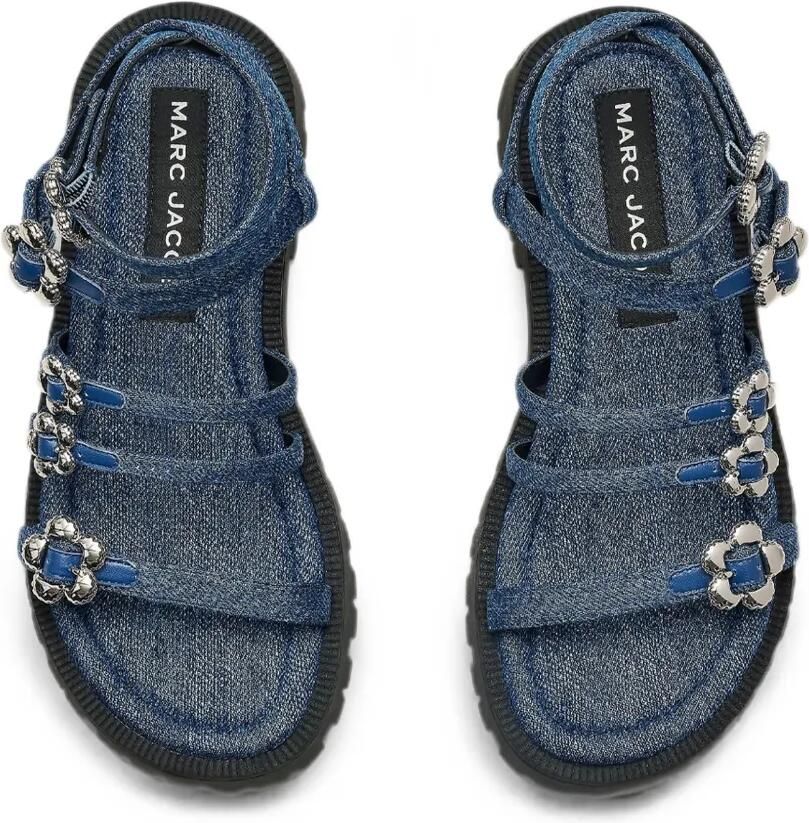 Marc Jacobs Gladiator Kiki platte sandalen met gespsluiting Blauw - Foto 2