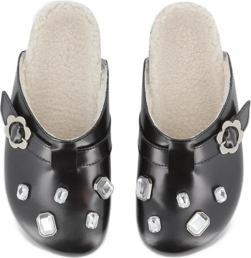 Marc Jacobs Kids Ballerina's verfraaid met gesp Zwart