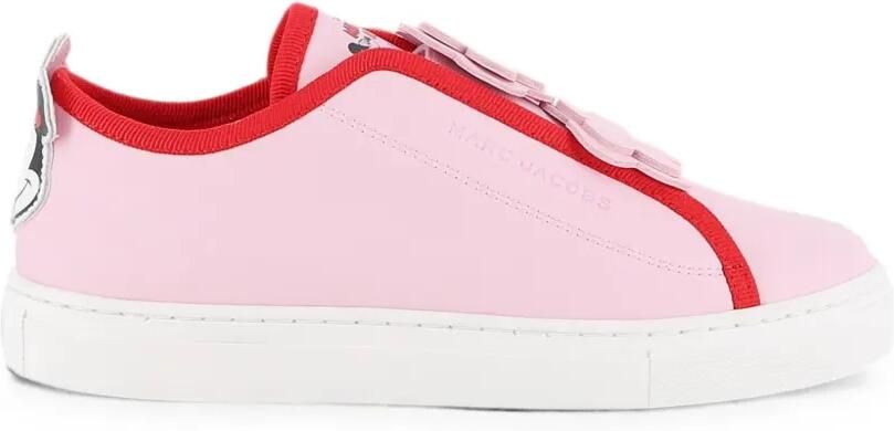 Marc Jacobs Kids Minnie Mouse sneakers met bloemapplicatie Roze - Foto 4