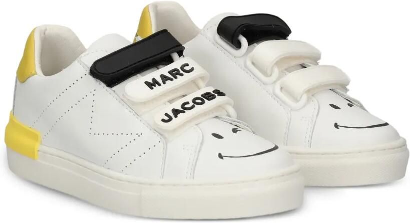 Marc Jacobs Kids x SmileyWorld sneakers met logo Wit