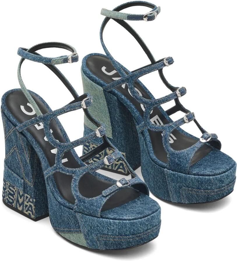 Marc Jacobs Kiki sandalen met plateauzool Blauw - Foto 2