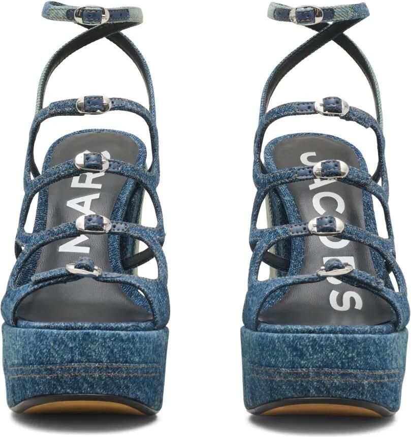 Marc Jacobs Kiki sandalen met plateauzool Blauw - Foto 3