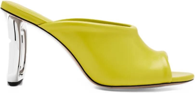 Marc Jacobs leather Pop J Marc mules Groen