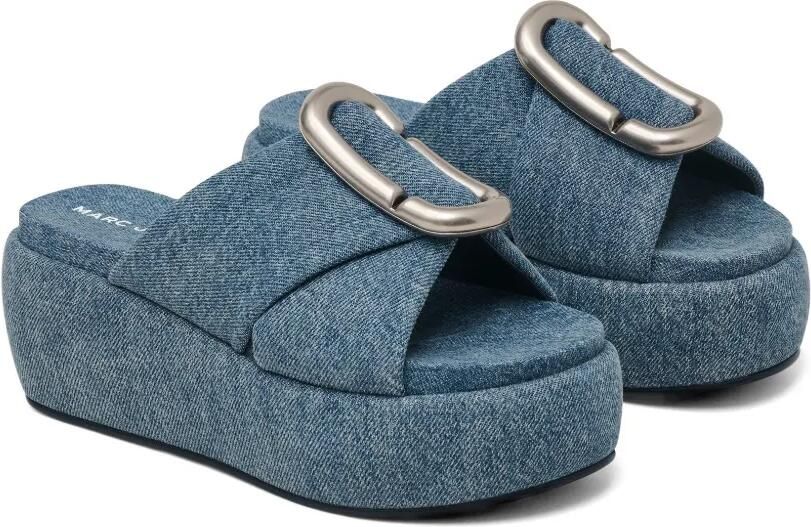 Marc Jacobs Pop J Marc sandalen met plateauzool Blauw