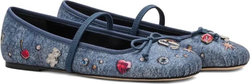Marc Jacobs Sabrina ballerina's Blauw - Foto 5