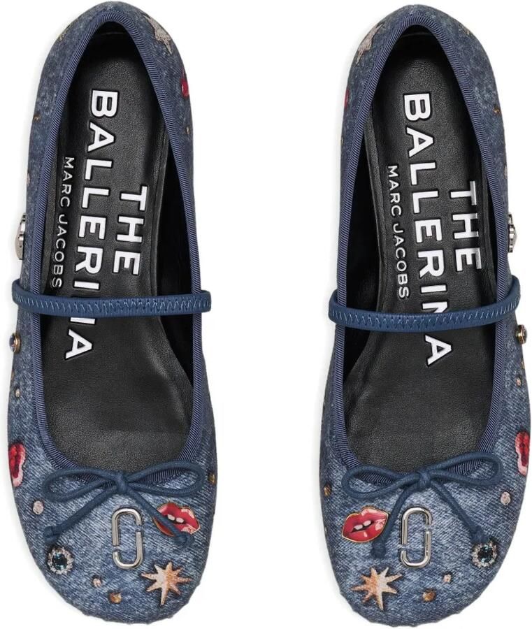 Marc Jacobs Sabrina ballerina's Blauw - Foto 3