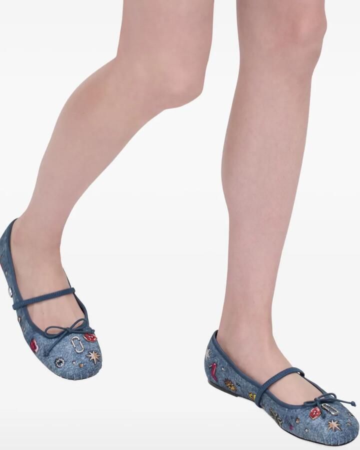 Marc Jacobs Sabrina ballerina's Blauw - Foto 4